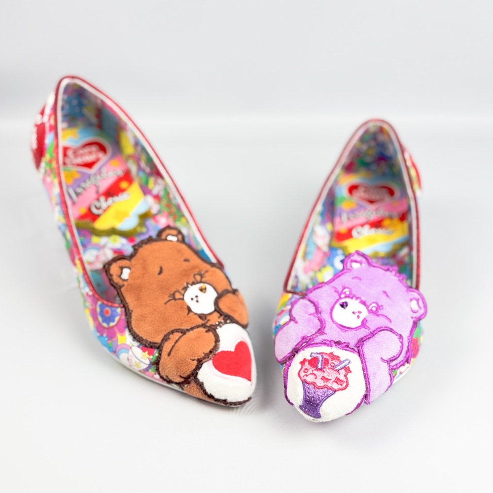 Irregular Choice x Care Bears “Sharing is Caring” Flats – Size 39 / UK 6 - Picture 3 of 6